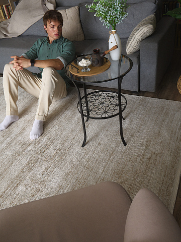 Турецкий прямой ковер diva rf35a